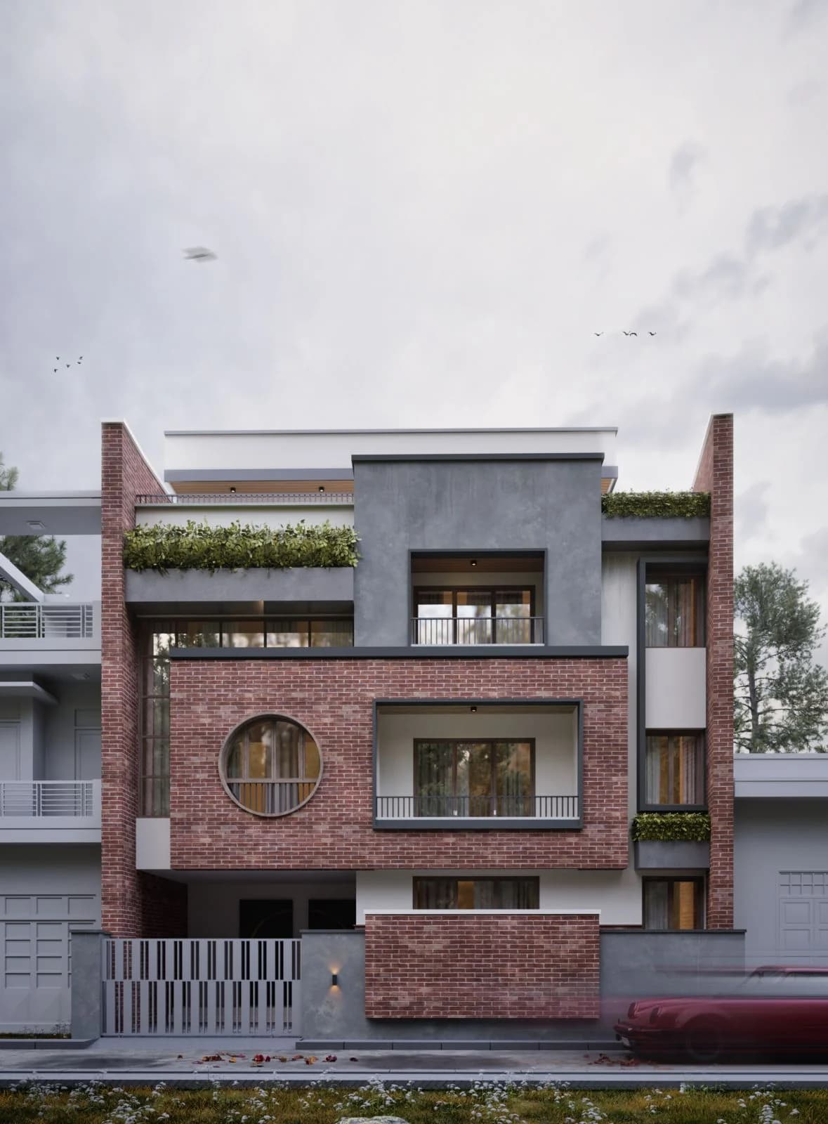 Kapan Residence, design render, view 1