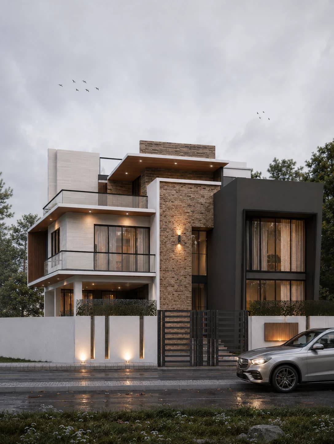 Radhe Radhe Villa, design render, view 1